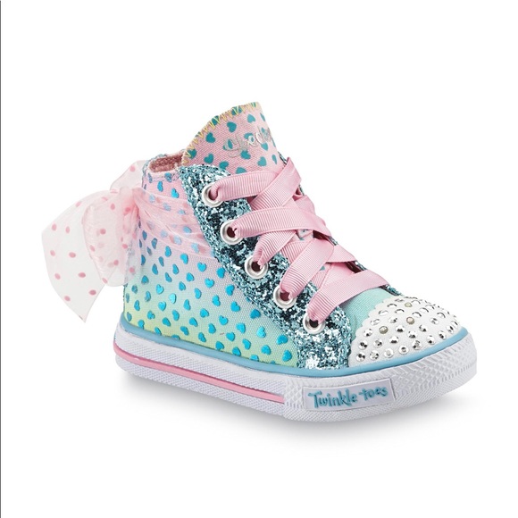 Skechers Other - Twinkle Toes Heart Sneakers 9